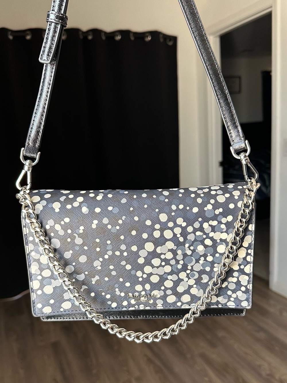NWOT Kate Spade Cameron Soiree Dot Convertible Crossbody Bag
